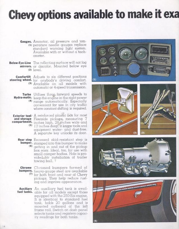 1973 Chevrolet Pickups Brochure Page 7